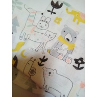 [Ready Stock] ANAKKU Printed Baby Napkin 1pc (76cm x 76cm) 100% Cotton