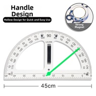 Educational Ruler and Triangle Drawing Tools