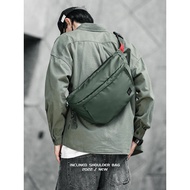 sling bag man sling bag Functional Men's Large-Capacity Casual Messenger Bag