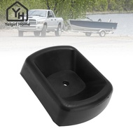 YELGIRLB Trailer Wheel Chock, Nitrile Rubber Black Rubber Wheel Chock, Stable 16.8 x 12.7 x 3.5cm Ja
