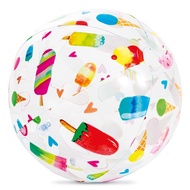 Prosun Intex Lively Print Inflatable Beach Ball 51-cm / 20-Inches for Children Age 3+ (WSB 20 Ice Po