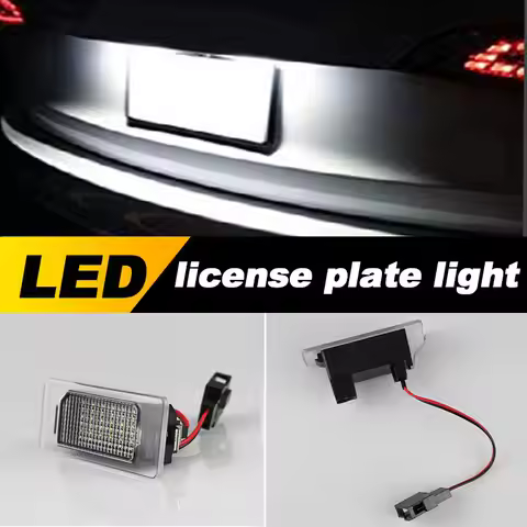 8T0943021 For Audi A4 B8 A5 S5 Q5 TT VW PASSAT 5D R36 12V 3W With Decoder License Plate Number Light