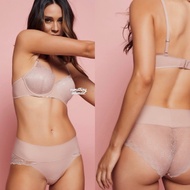 Aerie Finelines Woodrose Underline Eternal For Bra Spice Lightly Padded Ultrasmooth Plunge Bra Balce