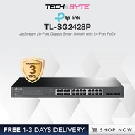 TP-Link TL-SG2428P | JetStream 28-Port Gigabit Smart Switch with 24-Port PoE+
