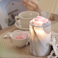 JEmarble大理石暖燭燈/香氛融燭燈【送香氛蠟燭】禮盒組