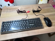 Bloody B820R RGB 機械軸電競鍵盤 + MSI M99 Pro 電競滑鼠 HKD 240全走