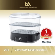 Morgan 2 Tier Nutristeam Food Steamer MFS-29 / MFS29 电蒸锅 Pengukus Makanan