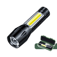 Senter LED CHARGE PORTABLE Tahan Bating Hemat Energi Bahan Alumunium - 511