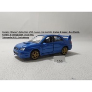 DIECAST KONAMI J OWNER'S COLLECTION SUBARU IMPREZA UNIT ONLY CADATOYS