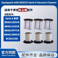 Compatible with Bosch Serie 6 vacuum cleaner filter element BCS612GB/BBS611B3CN/BBS611A3CN/BBS61PETC