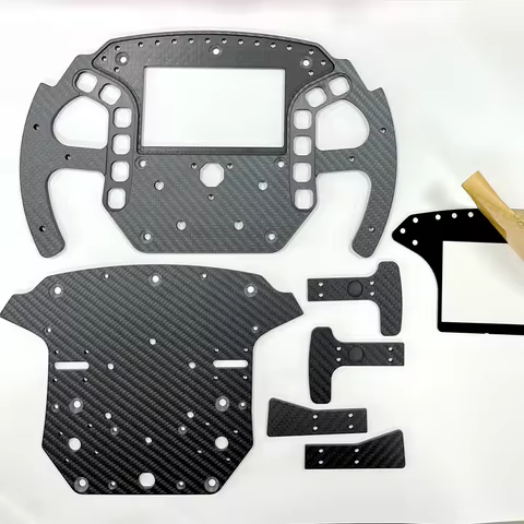 Hot Sell 3K custom carbon fiber steering wheel for LMP PRO GTE BOX GET PRO V1 V2 F1 PRO GT3 SHADOW H