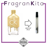 CK One Gold 10 ml EDT (DECANT)