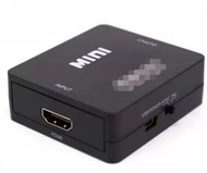 全城熱賣 - 轉換器 mini迷你 轉接頭 （黑色 VGA轉hdmi）
