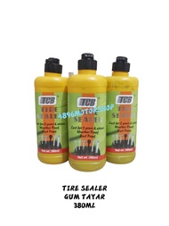 TCB 380ML TAYAR GUM GAM Tire Sealer Tyre Sealant PUNCIT