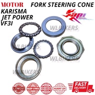 MODENAS KARISMA 125 SYM JET POWER FRONT FORK STEERING CONE BEARING NUT HANDLE BAR BEARING -HOT ITEM-