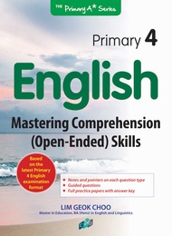 Primary 4 English Mastering Comprehension (Open-Ended) Skills/ Primary 4 English Assessment Books /