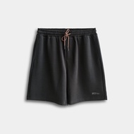 HI STYLE Men Knit Short Jogger - Black - HSH510463