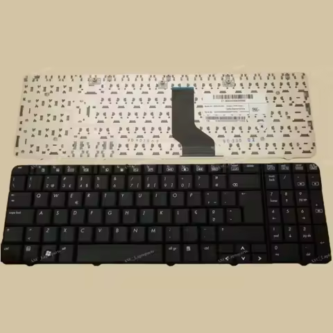 New PO Portuguese Teclado Keyboard For HP Compaq CQ60 G60 NSK-HAA06 9J.N0Y82.A06 Laptop Black