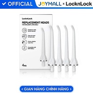 Bộ 4 đầu thay thế máy tăm nước Lock&Lock ENR126WHT_RB - Hàng chính hãng - JoyMall