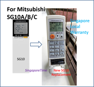 Replacement for Mitsubishi Aircon Remote Control  MS-E18VC MS-E24VC