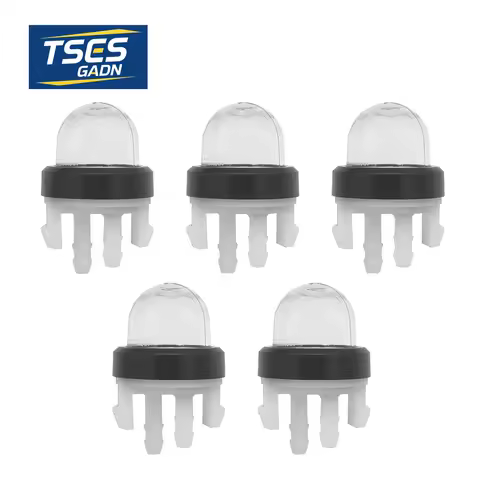 TSES 5Pcs Fuel Primer Bulb for Stihl FS120 BR600 BR700 String Trimmer Leaf Blower Universal Small En