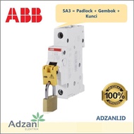 [Fs] Abb Padlock + Padlock + Key Mcb/Rccb Sa3/ Lock - Gjf1101903R0003