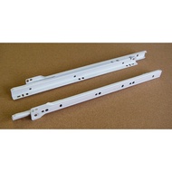 Drawer Slide Roller Bottom Runner Laci Cabinet Rail Besi Drawer Rail