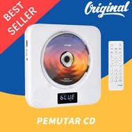 Ready Portable Bluetooth DVD/CD Player, Wall-Mounted DVDs Player, Dual Pul