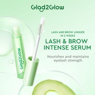 Glad2Glow Lash & Brow Intense Serum Lash Lift Eye Serum Glowies Eyelash Serum Bulu Mata Lash Lift Ey
