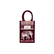 PASAYA Woven Art Bag x SYMBOLIC OF THAILAND - AIYARA Size XS (12x19x5 cm.)