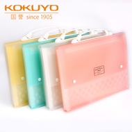 Kokuyo 6G8I 风琴包 Fail Organizer Pelajar A4 Alat Penyusun Dokumen Multifungsi Beg Fail Penyimpanan Ker
