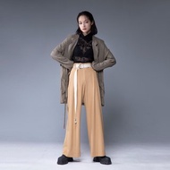 Aman No.16 經典高腰顯腿長西裝褲 卡吉