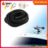 [Flourish] Marine Bilge Pump Hose 1-1/8 inch Plumbing thru Hull Fitting Replaces