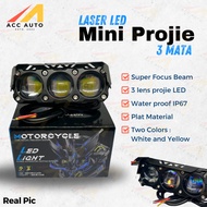 Spotlight / Spotlight / SQL Lamp 3 eyes 2 LED eyes 2 colors yellow white