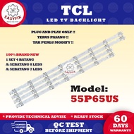 55P65US TCL 55 INCH LED TV BACKLIGHT ( LAMPU TV ) 55" LED BACKLIGHT