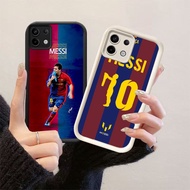 HK-37 Messi in La Liga Shockproof Casing for Black and White Silicone Infinix Note Zero 40Pro Infi 4