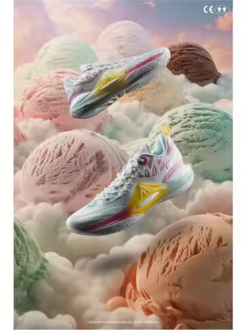 RIGORER AR2Austin Reaves 'ICE CREAM'‘Valentine's Day Professional Basketball Shoes Actual Combat Cus