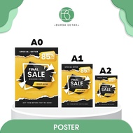 BURSA PRINTING - Print Size Posters / Print Custom Poster Prints in A0, A1 and A2 sizes