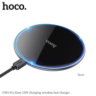 Hoco CW6 Pro 100% ของแท้15W USB C แท่นชาร์จไร้สายตัวชาร์จไฟสำหรับ iPhone เร็ว15 16 13 12 Pro Max PD