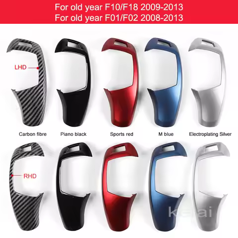 For BMW Old Model F10 F18 F01 F02 Interior Replacement Parts Gear Shift Knob Cover Trim Shifter Leve