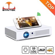 BYINTEK R19 Portable Full HD 1080P 3D 4K Smart Wifi Android Game LED DLP Mini Projector for Mobile one