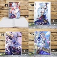 XO Kamisato Ayaka Genshin impact spring notebook/ Kamisato Ayaka notebook