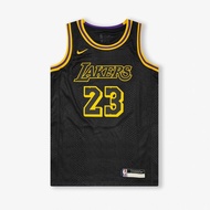 Nike Men Basketball Jerseys NBA Swingman Los Angeles Lakers Mamba Jersey City Edition LeBron James #