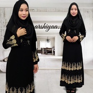 💕JUBAH HITAM JUBAH ARAB MUSLIMAH ABAYA 💕
