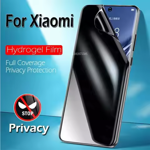 Privacy Hydrogel Film For Realme 14T 14 Pro+ C75 4G GT 7 Pro Screen Protector Narzo 80 C75 C75X C61 