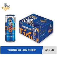 Thùng 20 lon bia Tiger 330ml