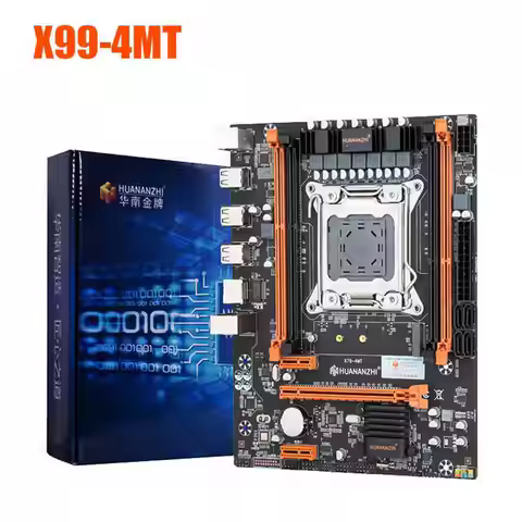 Материнская плата HUANANZHI X79 4MT LGA 2011 XEON X79 Mother support E5 2680 2690 V1 V2 REG ECC DDR3