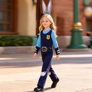 Crazy Zoo cosplay Costume Girls Children Judy Judy Rabbit Police Officer Suit Performance Costume