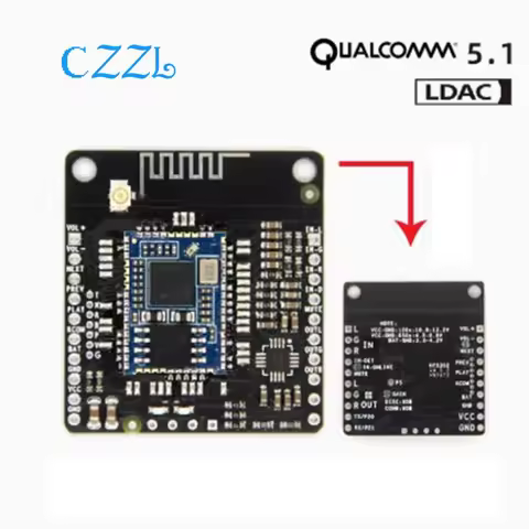 LDAC lossless QCC5125 Bluetooth V5.1 low-power with AUX headphone amplifier APTX/APTXLL/APTXHD