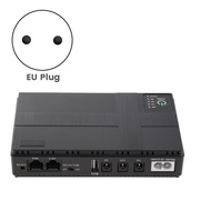Portable Mini UPS Uninterruptible Power Supply POE5V9V12V for WiFi, Router Backup Power Adapters 10400MA